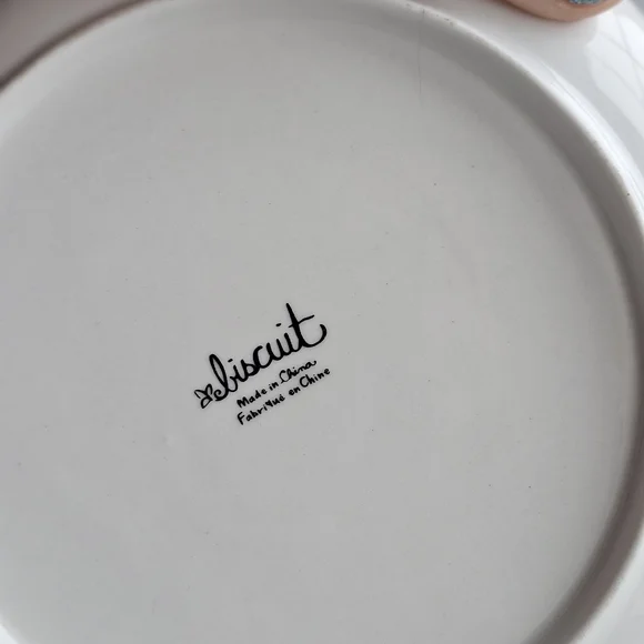 Anthropologie Yellow and White Butter Dish - Picture 5 of 5